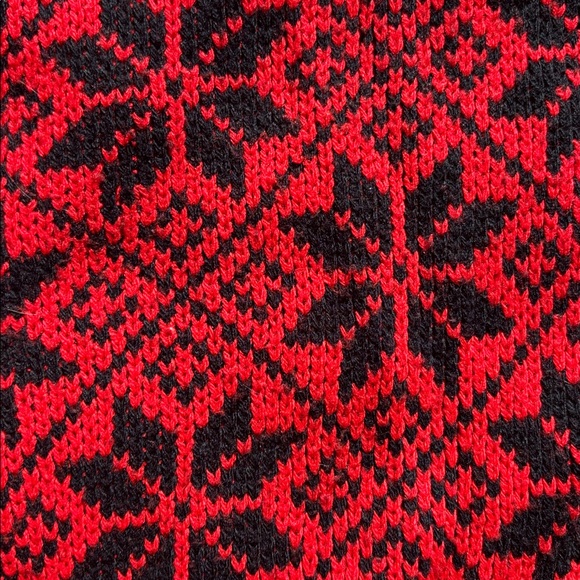 Oversized Women’s Snowflake Cardigan - Picture 3 of 4